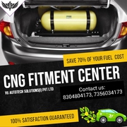 CNG kit fittment